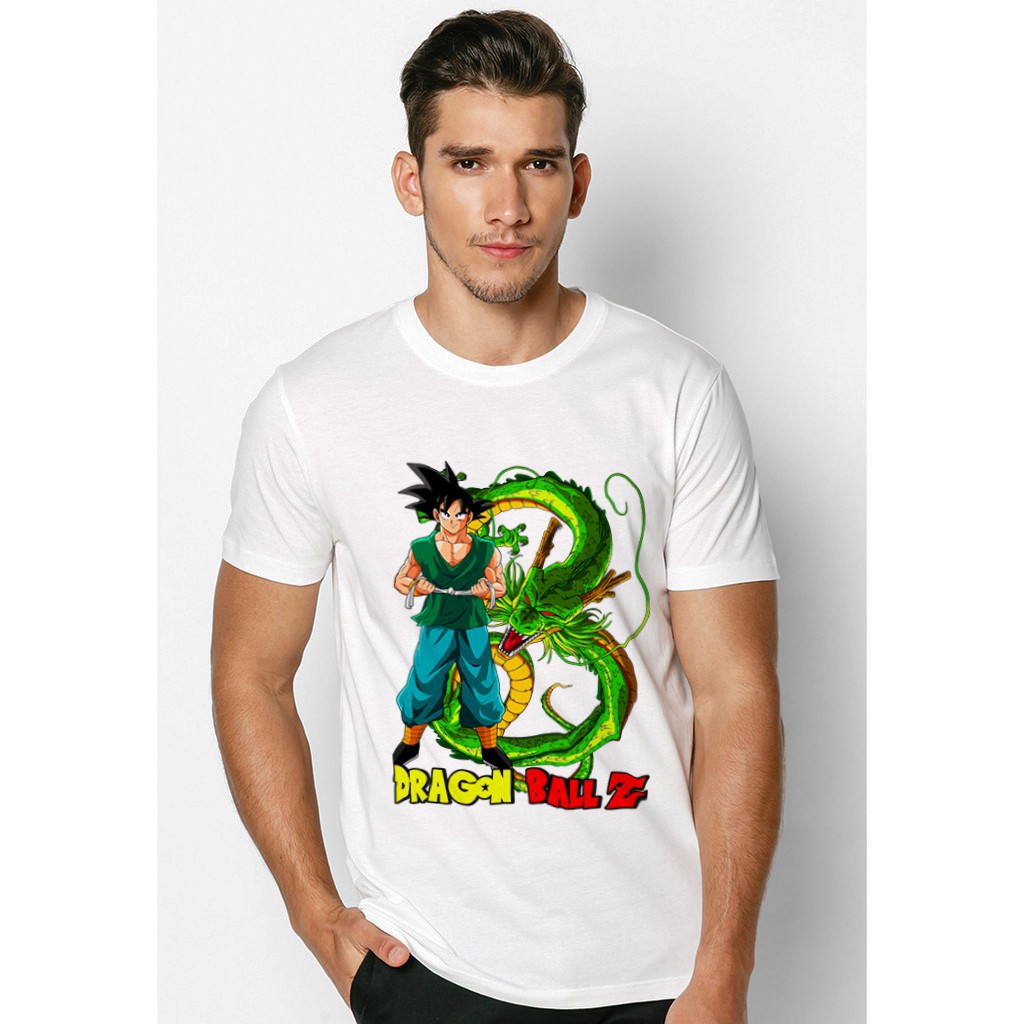 Áo thun áo phông không cổ nhiều mẫu Form đẹp chất đẹp - In hình Rồng Thiêng 7 viên ngọc rồng R1 - Album R