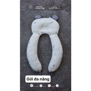 Hrnee gối sơ sinh lụa sợi tre