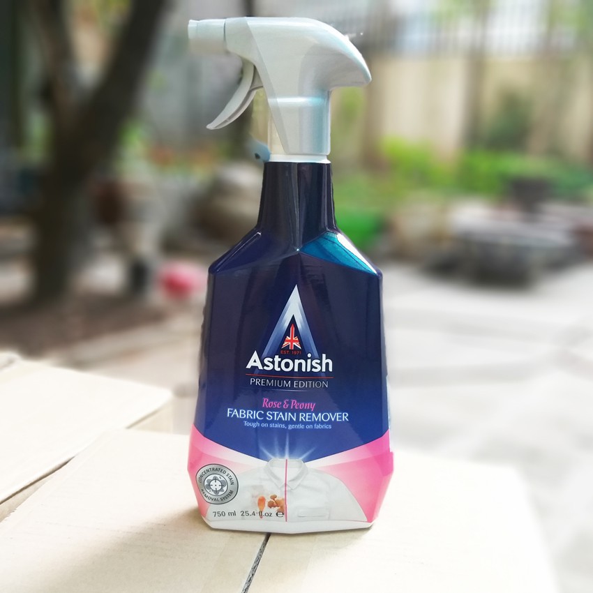 Bình xịt tẩy cổ áo và các vết bẩn trên vải Astonish C6910 750ml