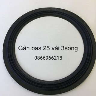 Gân loa bass 25 vải 3 sóng.