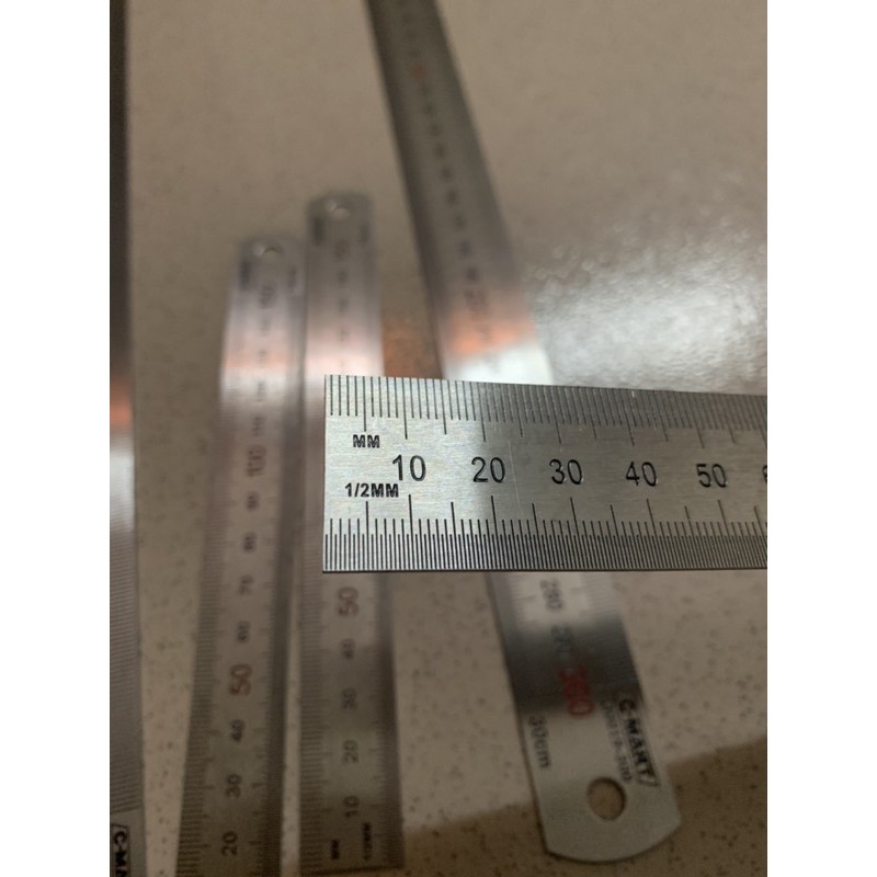 Thước lá C-MART D0019 D0019-150  D0019-300 D0019-500  ngoisaoleloi1808