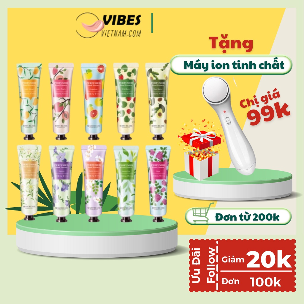 Kem Tay Maycreate Dưỡng Ẩm Chăm Sóc Da Tay Mềm Mịn - vibesvietnam