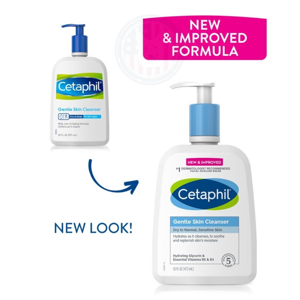 Sữa rửa mặt làm sạch dịu nhẹ Cetaphil Gentle Skin Cleanser 125ml-500ml
