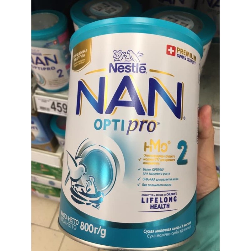 ⚡️Deal Giá Sỉ⚡️ Sữa Nan Nga HMO 800g đủ số 1234