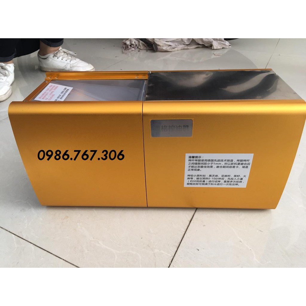 Máy ép dầu lạc gia đình,máy ép dầu sachi.