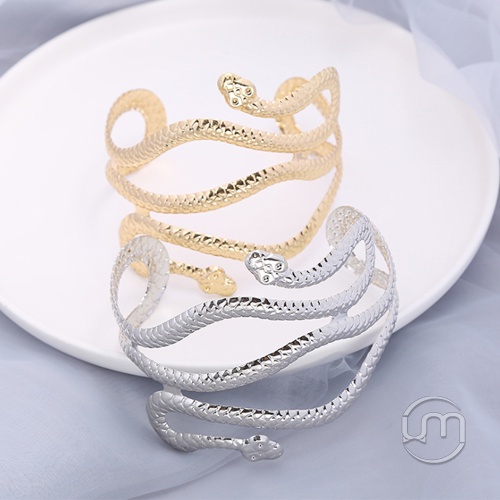 Vòng đeo bắp tay rắn 2 đầu