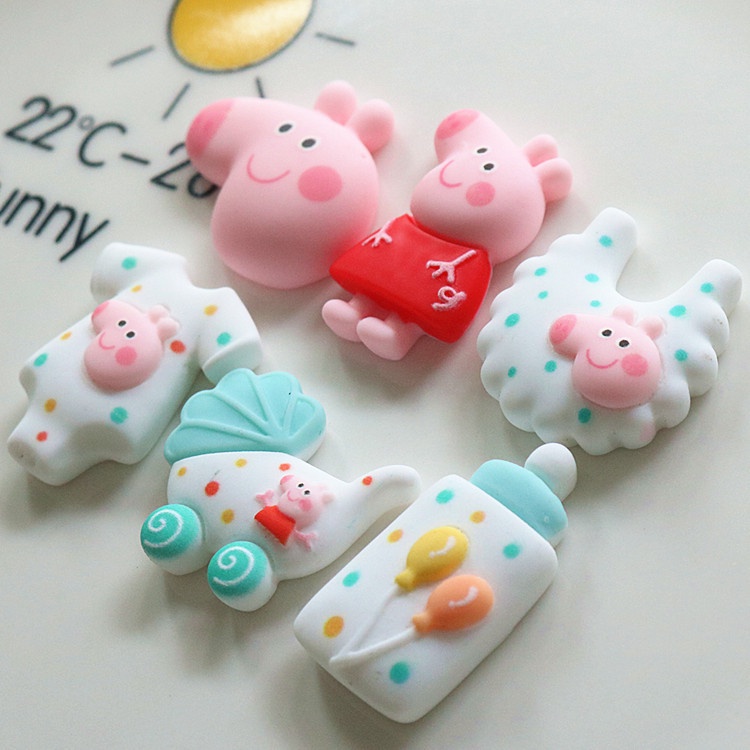 Sticker Gắn Dép Sục Cross Hình DIY Dễ Thương, Xinh Xắn - HQ35