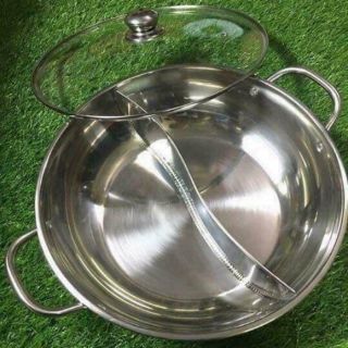 NỒI LẨU 2 NGĂN size 32 cm
