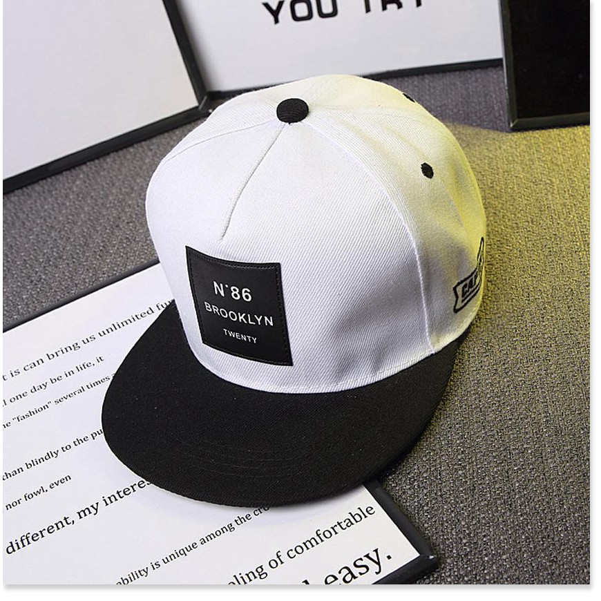 Nón kết, nón snapback, Mũ snapback, mũ Lưỡi Trai Unisex - Kiểu Dáng Hiphop - TOPMODE