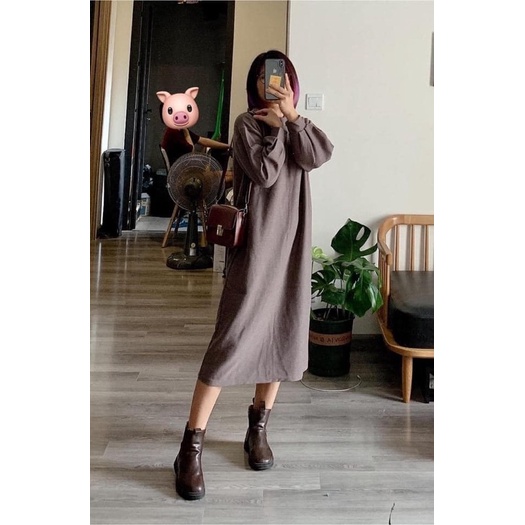 Váy nỉ thu đông xuất