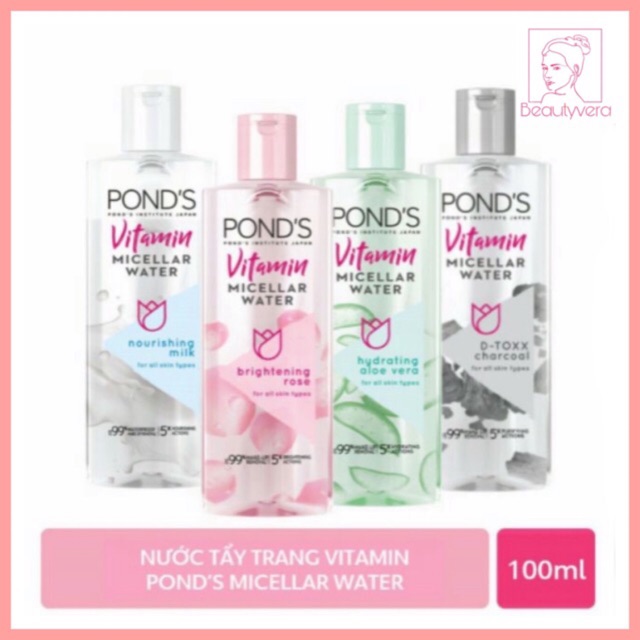 Nước tẩy trang Vitamin Pond's Micellar Water 100ml