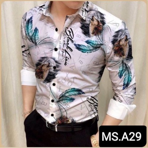 💥Áo sơ mi nam dài tay ❤️FREESHIP❤️ áo sơ mi kiểu hàn quốc họa tiết đẹp chất lụa thời trang cao cấp Chely_fashion