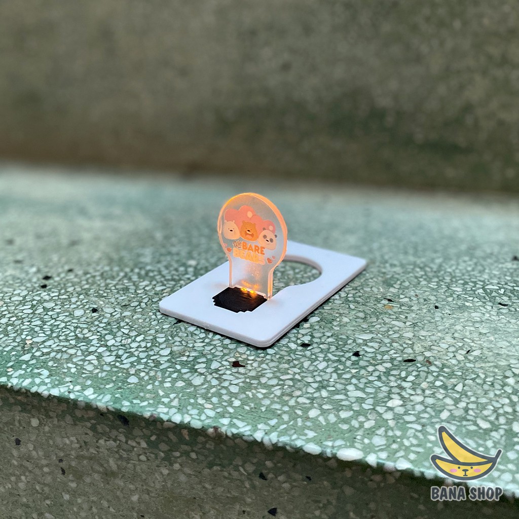 Đèn LED dạng thẻ (LED Card Light) bỏ túi We Bare Bears