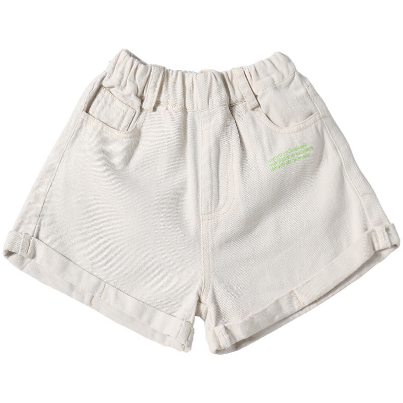 Quần Short Jeans Thời Trang Cho Bé Gái