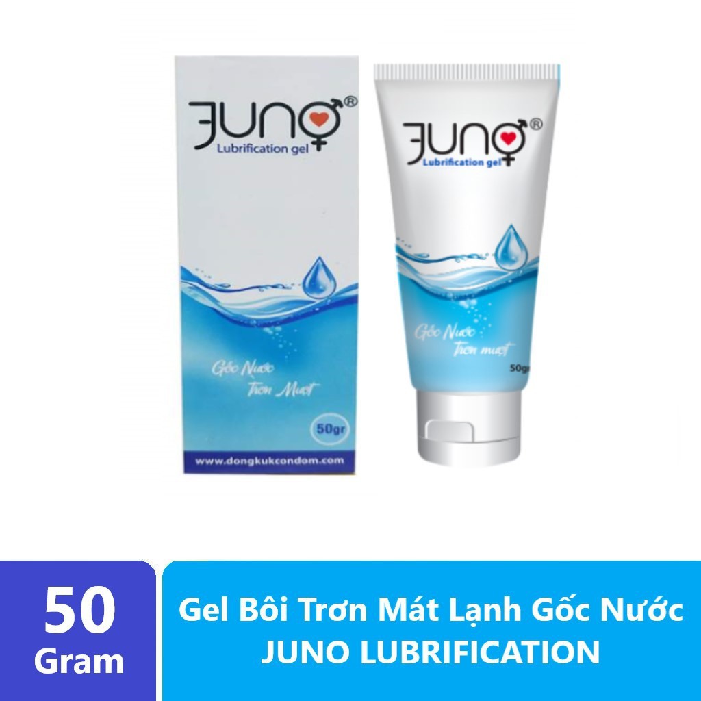 Gel bôi trơn tinh chất gốc nước mát lạnh JUNO 50gr