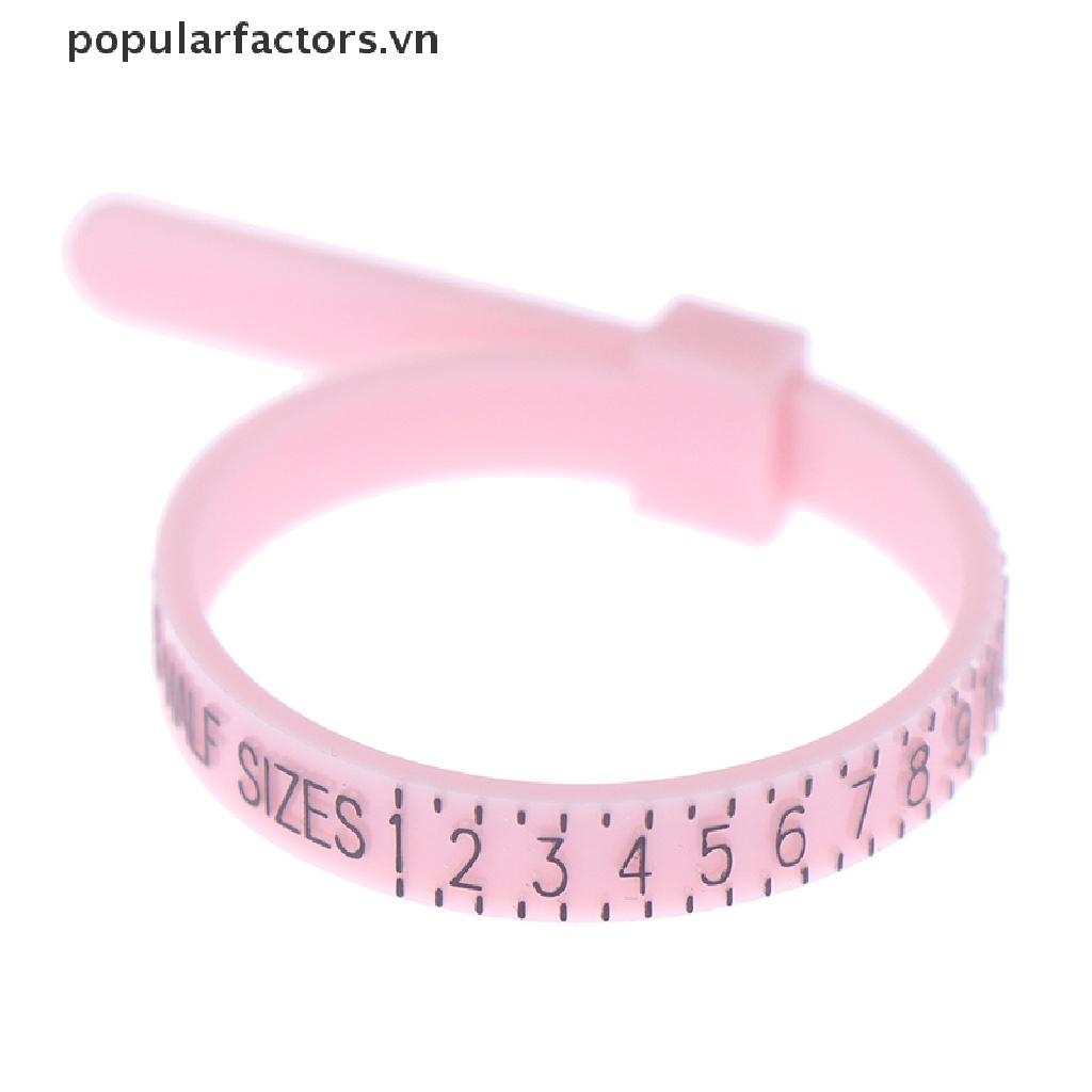 Thước Đo Kích Thước Nhẫn Bằng Nhựa Chuyên Nghiệp