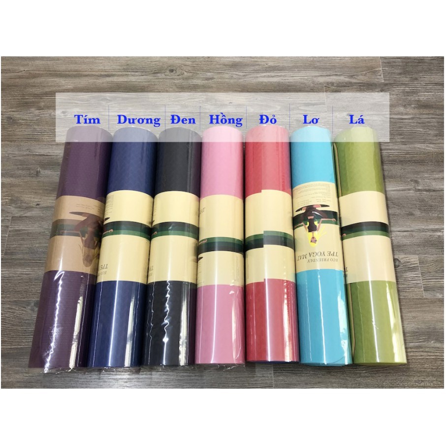THẢM TẬP YOGA_THẢM TẬP GYM TPE 6MM 2 LỚP 38 25