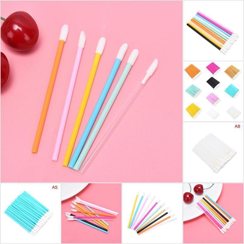 ★Nữ Hoàng★Set 50 Cọ Tô Son Môi Dùng Một Lần Tiện Dụng