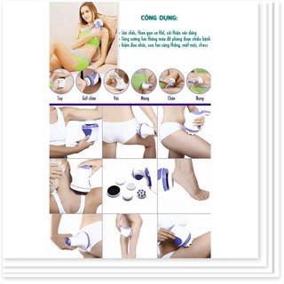 Máy Massage Cầm Tay Relax & Spin Tone 5 Đầu