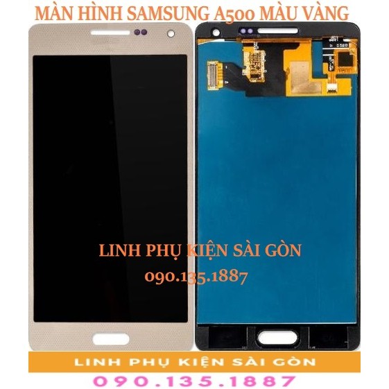 MÀN HÌNH SAMSUNG A500 MÀU VÀNG