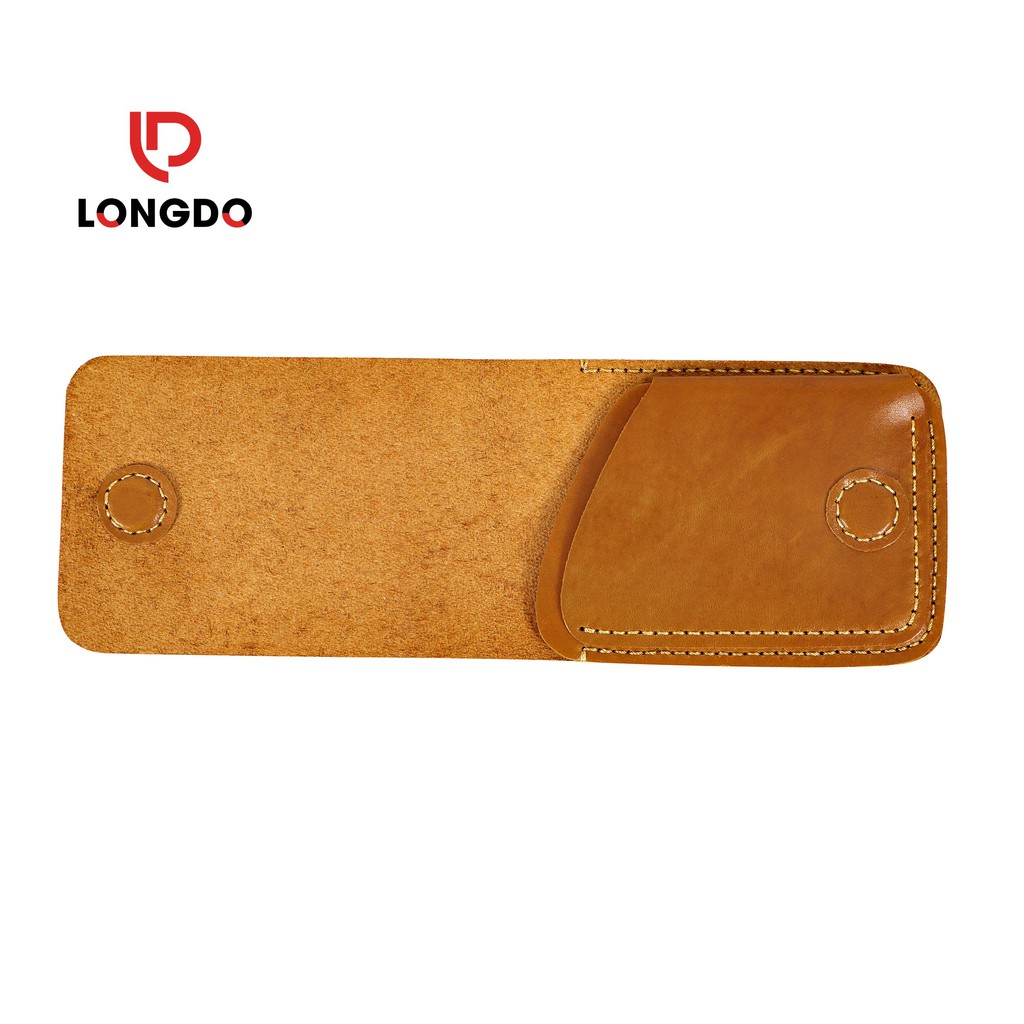 Ví sen 3 - Ví da mini - Cam kết 100% da bò thật nhập khẩu - Bảo hành 5 năm - Thương hiệu uy tín Longdo Leather