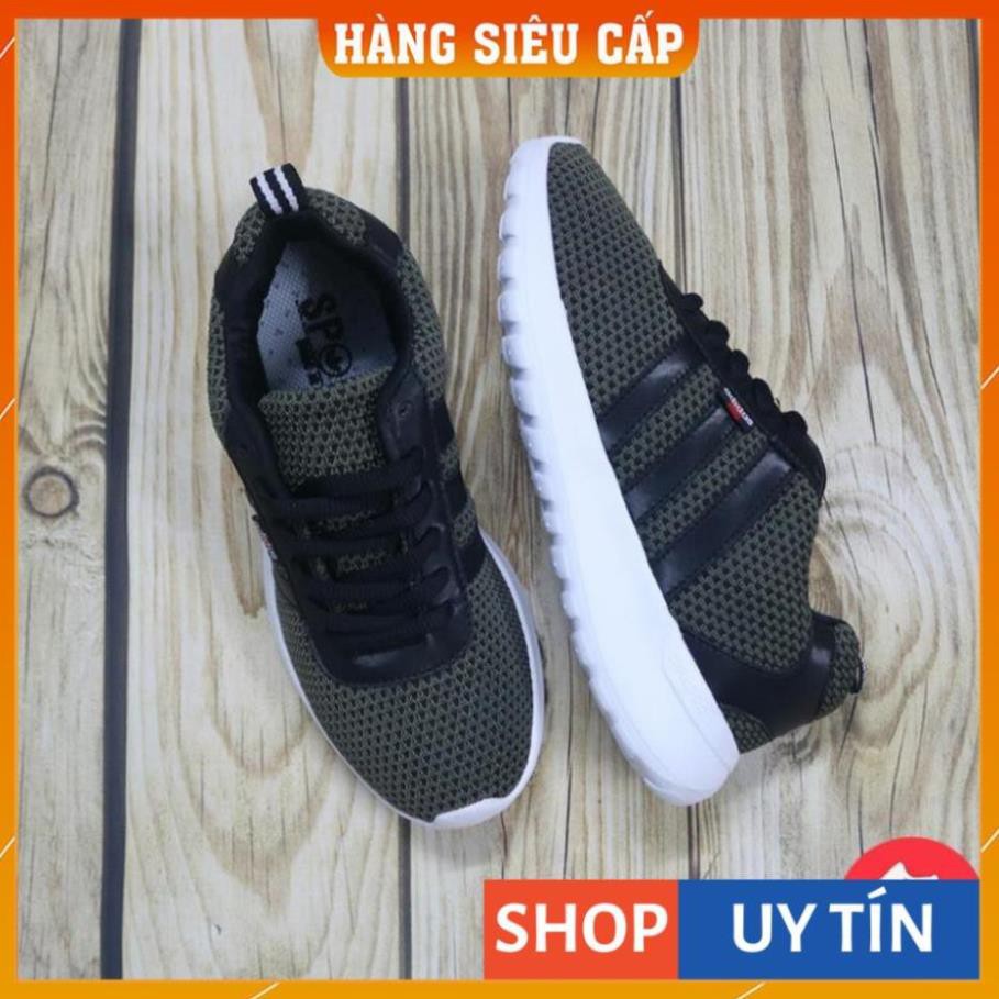 [ Hàng Loại 1 ] - Giày Thể Thao Cloudfoam Nam Nữ (XANH RÊU) TLS201 | BigBuy360 - bigbuy360.vn