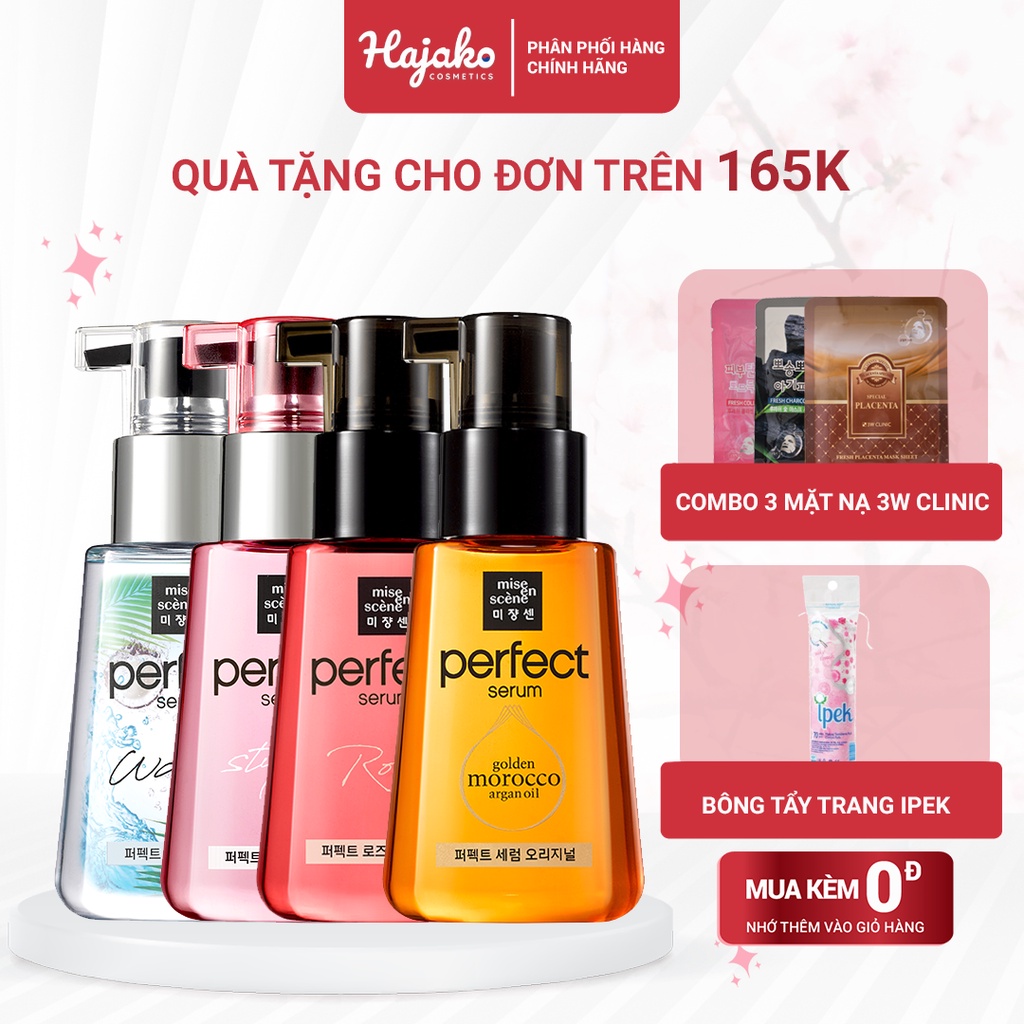 Tinh Chất dưỡng Tóc dành cho tóc hư tổn Mise En Scene Perfect Serum Super Rich 80ml