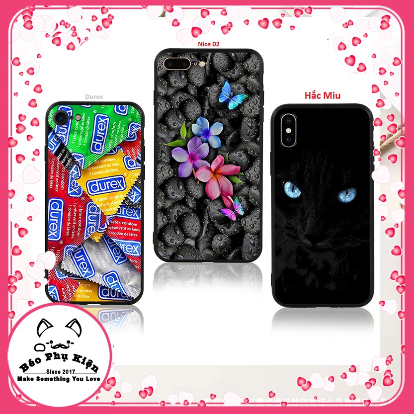 Ốp IPHONE - Ốp Lưng- M106 DR - Hắc Miu - Nice 02