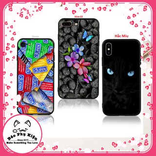 Ốp IPHONE - Ốp Lưng- M106 DR - Hắc Miu - Nice 02