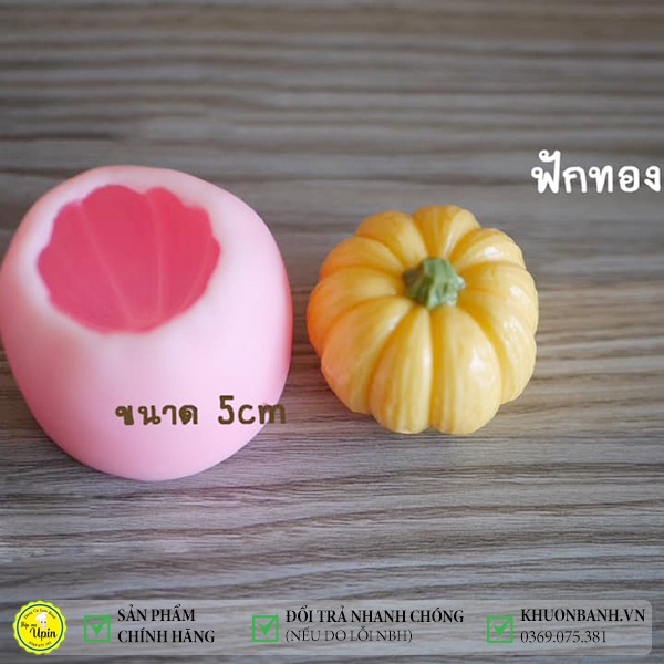 Khuôn silicon Thái hình quả trái cây làm bánh trôi bánh rau câu bánh đậu xanh