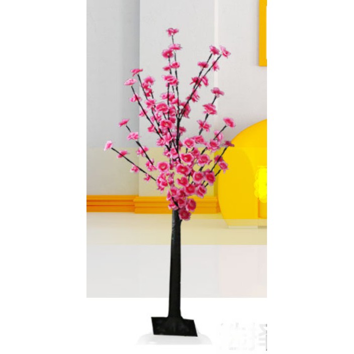 CÂY ĐÀO, CÂY MAI ĐÈN LED 100 BÔNG CỰC ĐẸP CÂY CAO 1M2