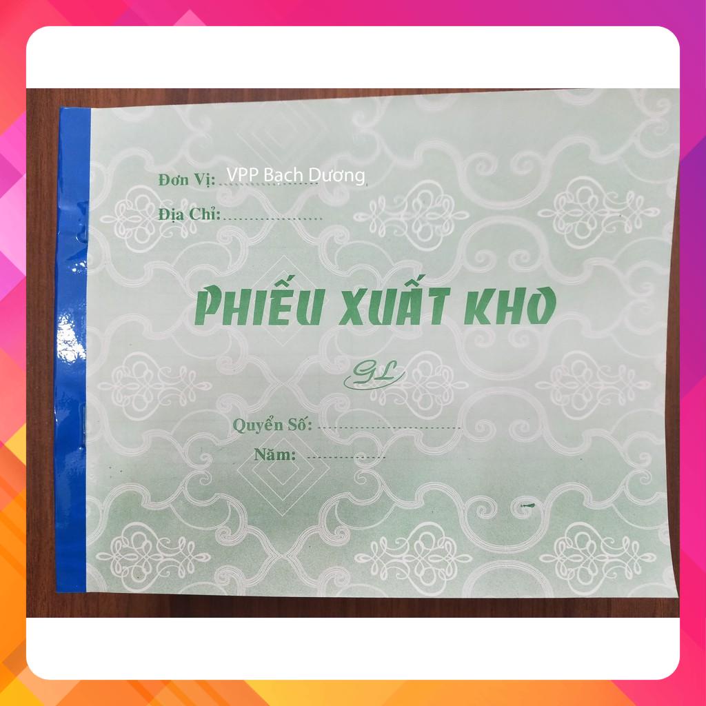 Phiếu Xuất Kho 3 liên cỡ A5 (16cm x 20cm)- Cuốn 150 tờ