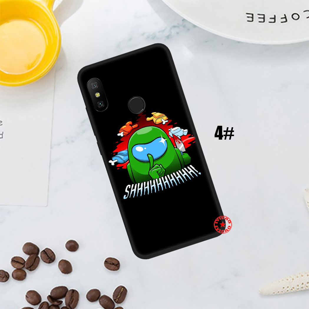 Ốp Điện Thoại Silicon Mềm Họa Tiết Among Us 7qf Cho Xiaomi Redmi Note 8 9 Pro Max 8t 9s 9c