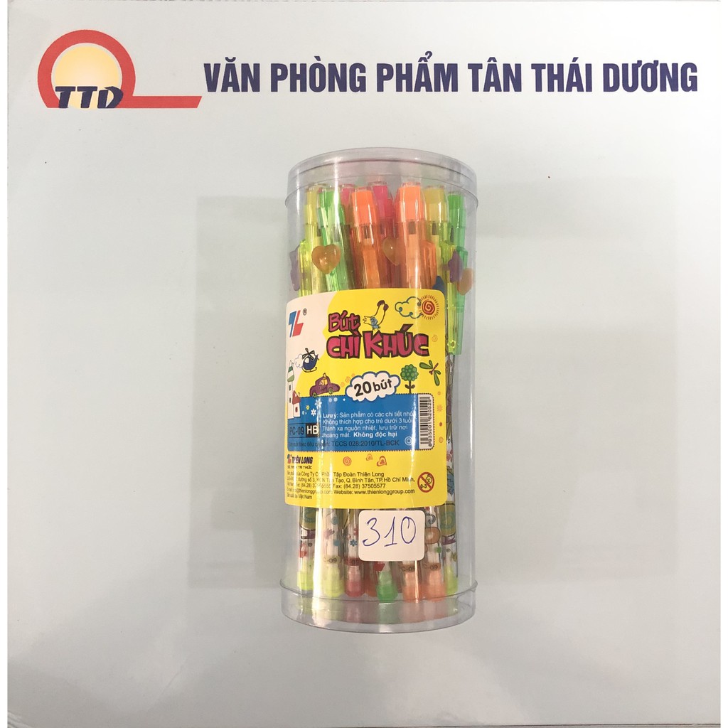 Bút Chì Khúc CP09 - 1 Chiếc - Giao Màu Ngẫu Nhiên