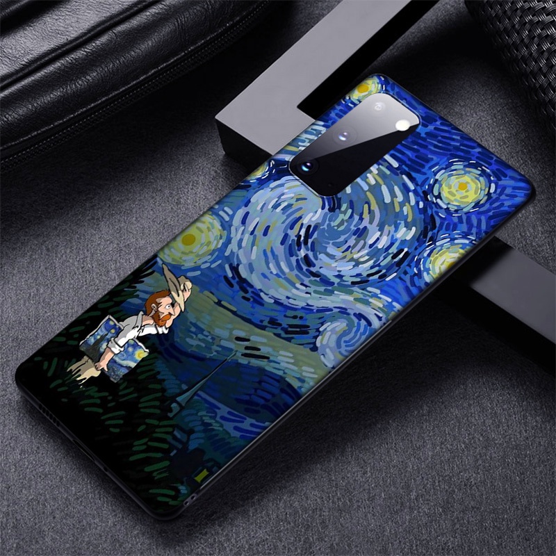 Ốp ĐiệN ThoạI HọA TiếT van gogh Cho samsung galaxy s22 plus note 20 ultra 10 9 8 plus lite dn74