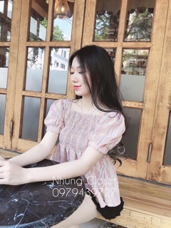 Áo nhun ngực bồng