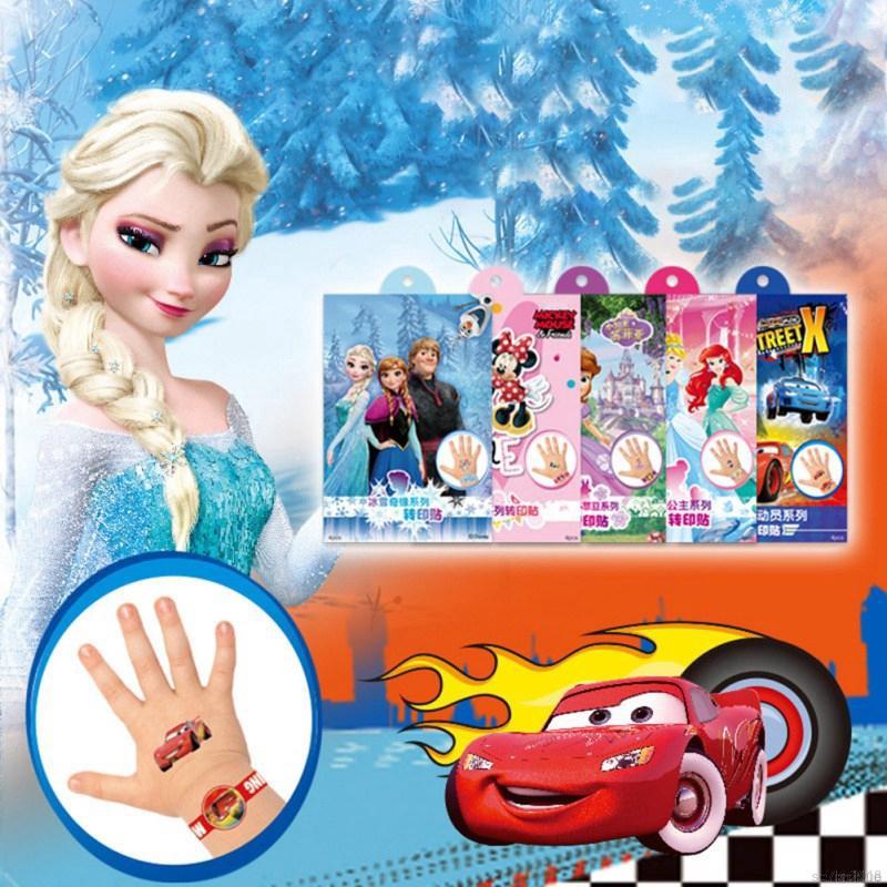▫️KIDBLUE▫️ Korean Kids Waterproof Temporary Fake Tattoos Children's Cute Cartoons Colorful Stickers
