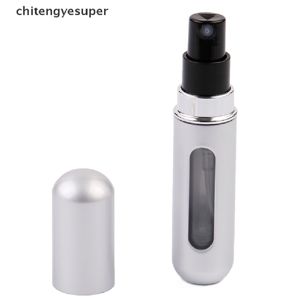 Chitengyesuper 5Ml Travel Portable Refillable Perfume Atomizer Bottle Scent Pump Spray Case  CGS