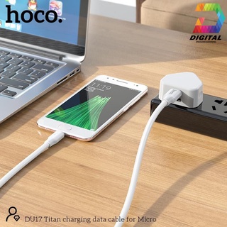 Cáp Sạc Nhanh Hoco DU17 Dài 1 Mét ( ip,Type C,Micro )
