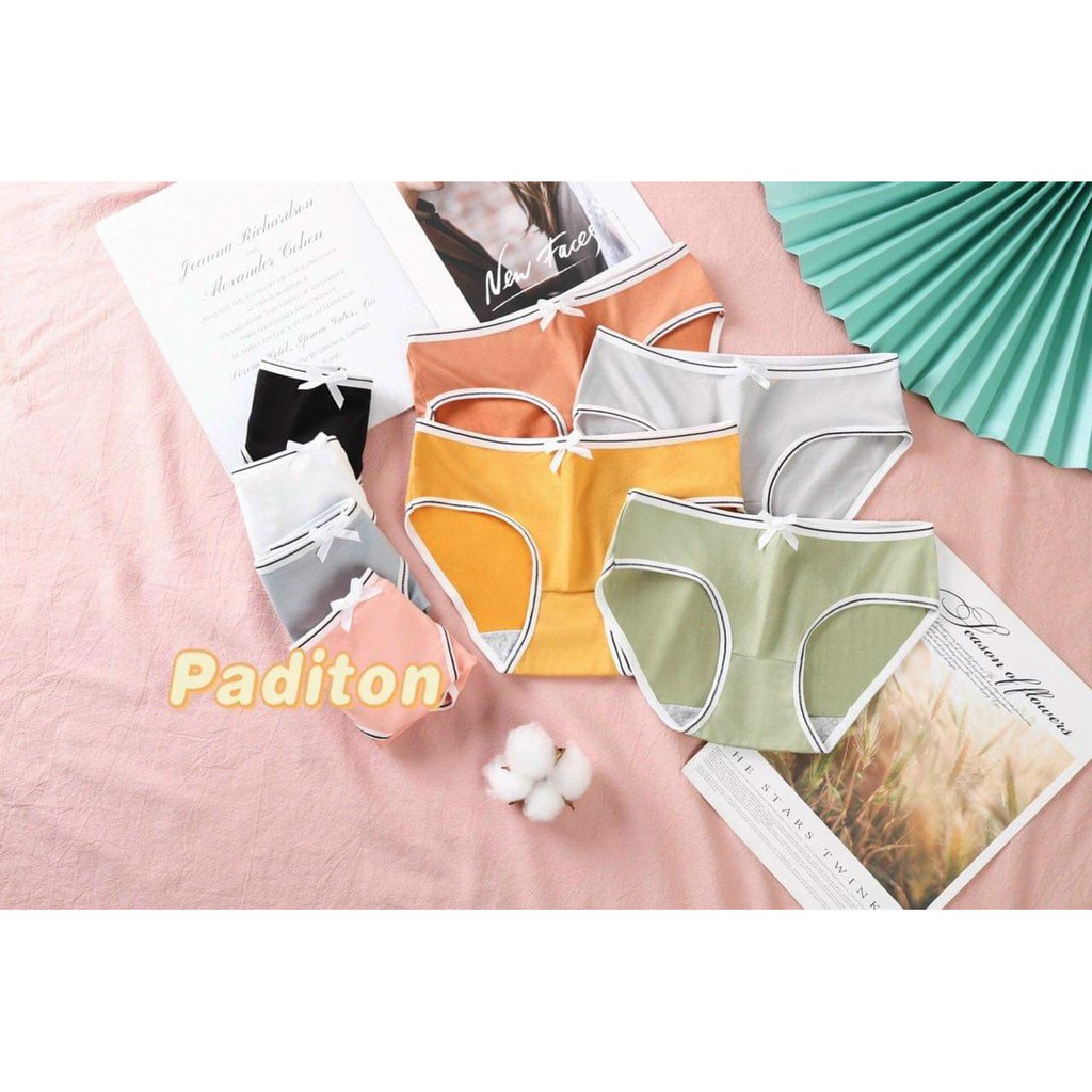 Quần Lót Nữ Cotton nâng mông, Quần chíp nữ Siêu Thấm Hút Mồ Hôi chống khuẩn thoải mái nhiều màu-QL09
