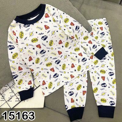 Bộ dài thun bé trai Bigbaby 9-22kg, chất thun cotton mềm mát nhiều mẫu cho bé