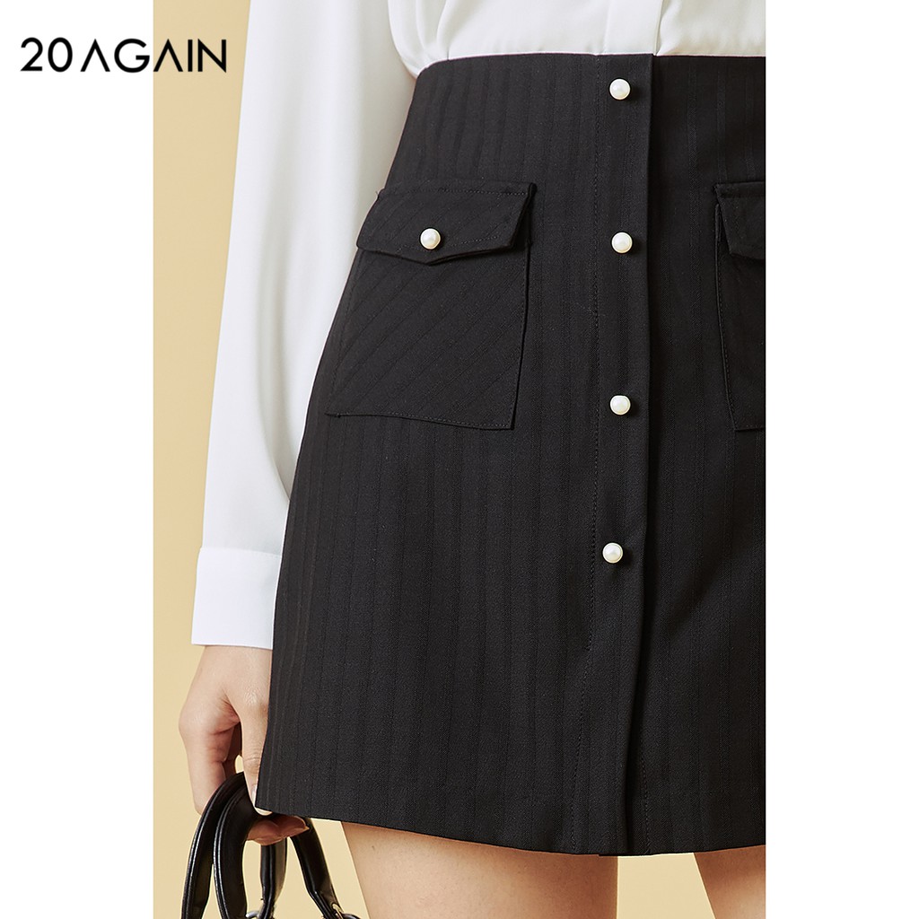 Chân váy dáng A túi ốp 20AGAIN, thiết kế trẻ trung nhiều màu, đủ size JAW0712 – 20 AGAIN >>> top1shop >>> shopee.vn 🛒🛍🛒