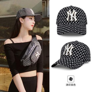 Set túi mũ thêu logo NY cực chất - Set nón lưỡi trai và túi bao tử NY