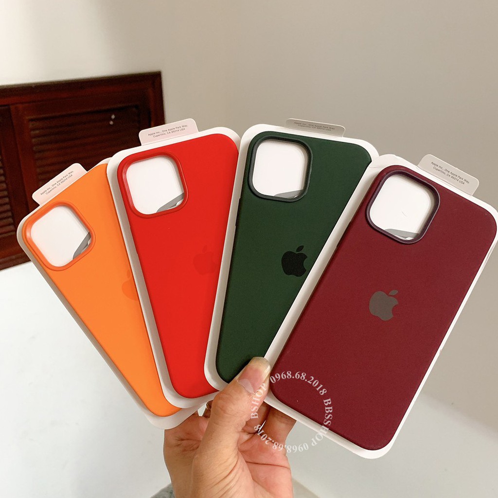 Ốp Silicon Case iPhone 12 chống bẩn  iPhone 12 Pro 12 Promax