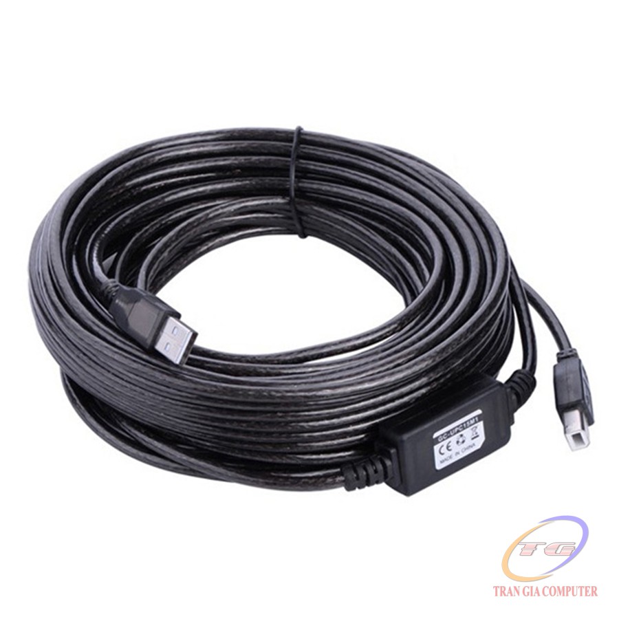 SIÊU HOT  Cáp máy in dài từ 10M đến 15M tích hợp IC khuếch đại chính hãng Ugreen