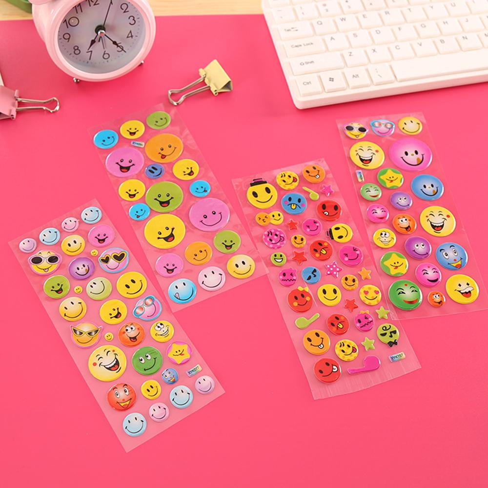 Sticker dán hình mặt cười dễ thương