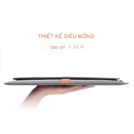 Túi chống sốc Macbook 13.3-15.6 inch thời trang CanvasArtisan 2019