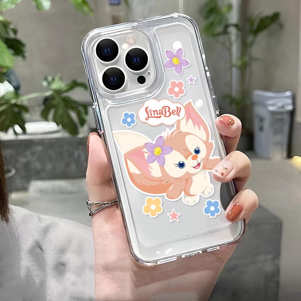 Ốp Điện Thoại Mềm Hình Lingge Lena Belle Dễ Thương Cho iphone 14ProMax 14Plus 13 11 12 7Plus X XR XS Max