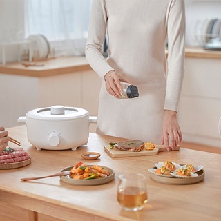 Nồi lẩu mini OLAYKS chống dính hàng chính hãng dung tích 2 lít [Bảo Hành 12 tháng]