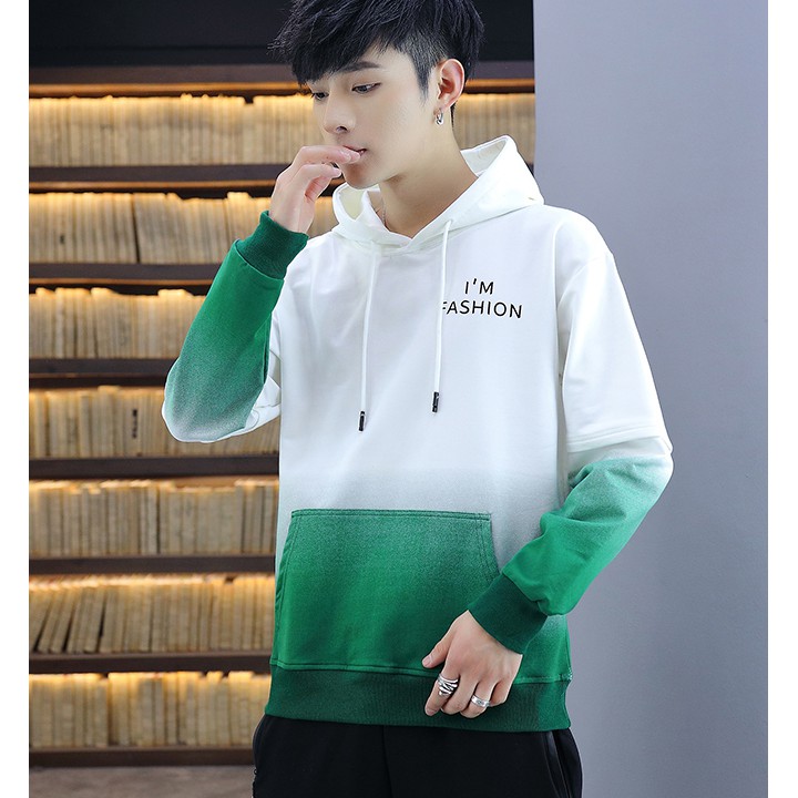 Áo Hoodies Nam Dài Tay Phối Màu In Họa Tiết Chữ Phong Cách Cá Tính Thời Trang Zenkonu TOP NAM 1000118V1